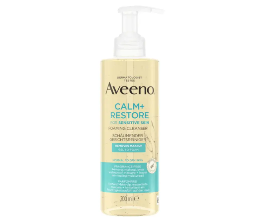 14351-aveeno calm+restore cistici pena 200ml